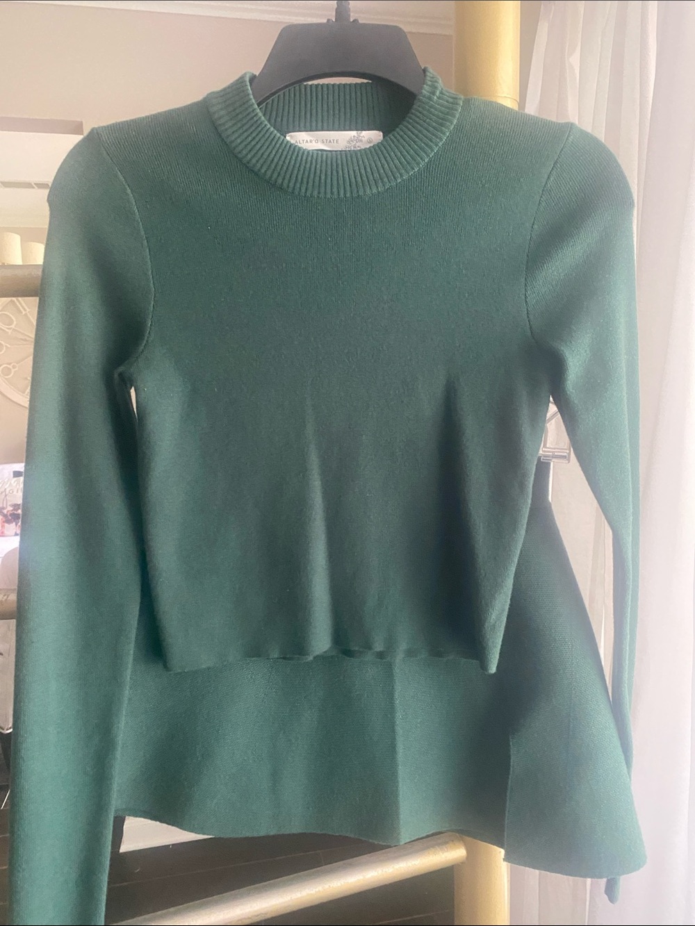 Altar'd State Sweater and matching skirt size small